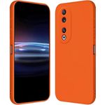 Laptop, Telefoane si Tablete - Telefoane mobile si accesorii - Accesorii Telefoane - Huse telefoane - Husa Soft Touch, slim, ALC Mobile, anti soc, compatibila cu Honor 90, Portocaliu Tpu - Infinity.ro