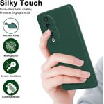 Laptop, Telefoane si Tablete - Telefoane mobile si accesorii - Accesorii Telefoane - Huse telefoane - Husa Soft Touch, slim, ALC Mobile, anti soc, compatibila cu Honor 90, Verde Inchis Tpu - Infinity.ro