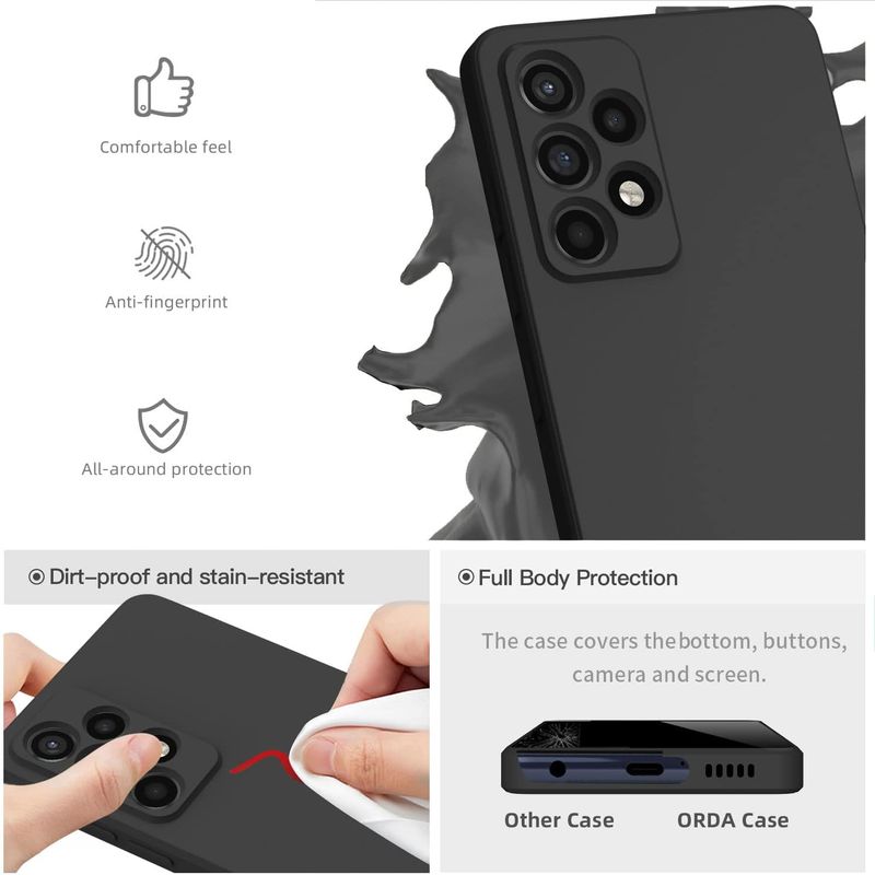 Laptop, Telefoane si Tablete - Telefoane mobile si accesorii - Accesorii Telefoane - Huse telefoane - Husa Soft Touch, slim, ALC Mobile, anti soc, compatibila cu Samsung Galaxy A23 5G, Negru Tpu - Infinity.ro