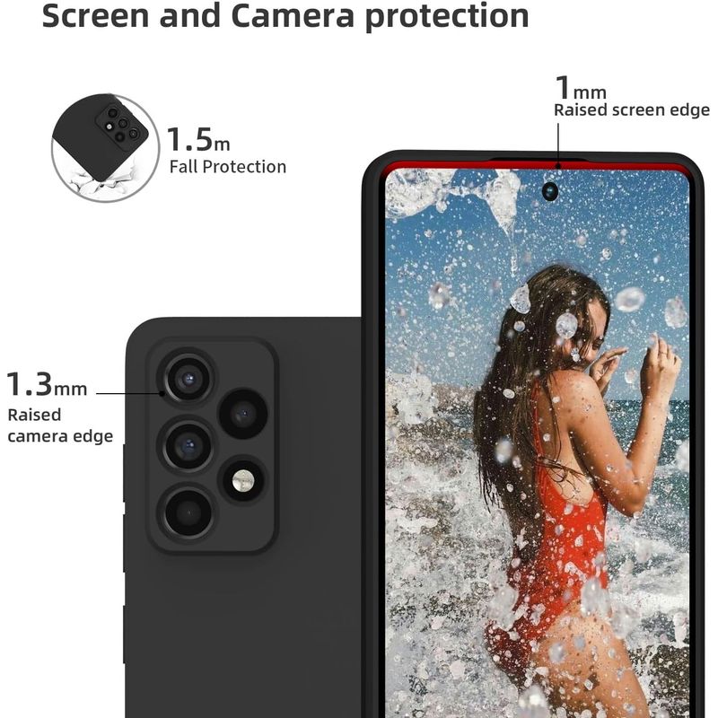 Laptop, Telefoane si Tablete - Telefoane mobile si accesorii - Accesorii Telefoane - Huse telefoane - Husa Soft Touch, slim, ALC Mobile, anti soc, compatibila cu Samsung Galaxy A23 5G, Negru Tpu - Infinity.ro