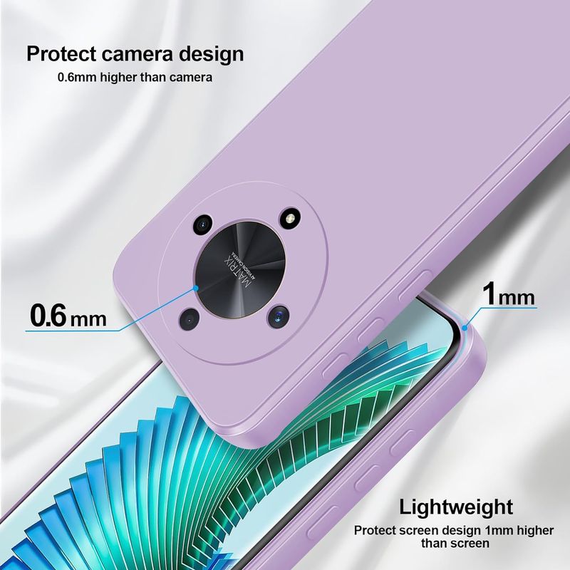 Laptop, Telefoane si Tablete - Telefoane mobile si accesorii - Accesorii Telefoane - Huse telefoane - Husa Soft Touch, slim, ALC Mobile, anti soc, compatibila cu Honor Magic 5 Lite, Mov Lila Tpu - Infinity.ro