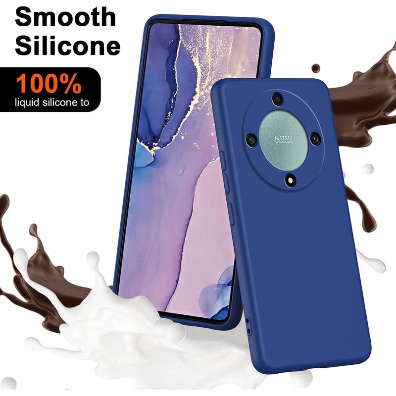 Laptop, Telefoane si Tablete - Telefoane mobile si accesorii - Accesorii Telefoane - Huse telefoane - Husa Soft Touch, slim, ALC Mobile, anti soc, compatibila cu Honor Magic 6 Lite, Albastru Tpu - Infinity.ro