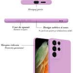 Laptop, Telefoane si Tablete - Telefoane mobile si accesorii - Accesorii Telefoane - Huse telefoane - Husa Soft Touch, slim, ALC Mobile, anti soc, compatibila cu Samsung Galaxy S23 Ultra, Lila Tpu - Infinity.ro