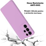 Laptop, Telefoane si Tablete - Telefoane mobile si accesorii - Accesorii Telefoane - Huse telefoane - Husa Soft Touch, slim, ALC Mobile, anti soc, compatibila cu Samsung Galaxy S23 Ultra, Lila Tpu - Infinity.ro