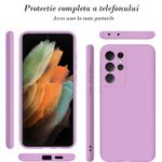 Laptop, Telefoane si Tablete - Telefoane mobile si accesorii - Accesorii Telefoane - Huse telefoane - Husa Soft Touch, slim, ALC Mobile, anti soc, compatibila cu Samsung Galaxy S23 Ultra, Lila Tpu - Infinity.ro