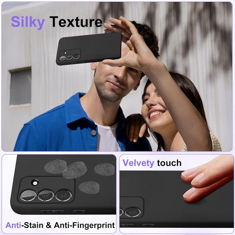 Laptop, Telefoane si Tablete - Telefoane mobile si accesorii - Accesorii Telefoane - Huse telefoane - Husa Soft Touch, slim, anti soc, compatibila cu Samsung Galaxy S23 Fe, Negru Tpu - Infinity.ro