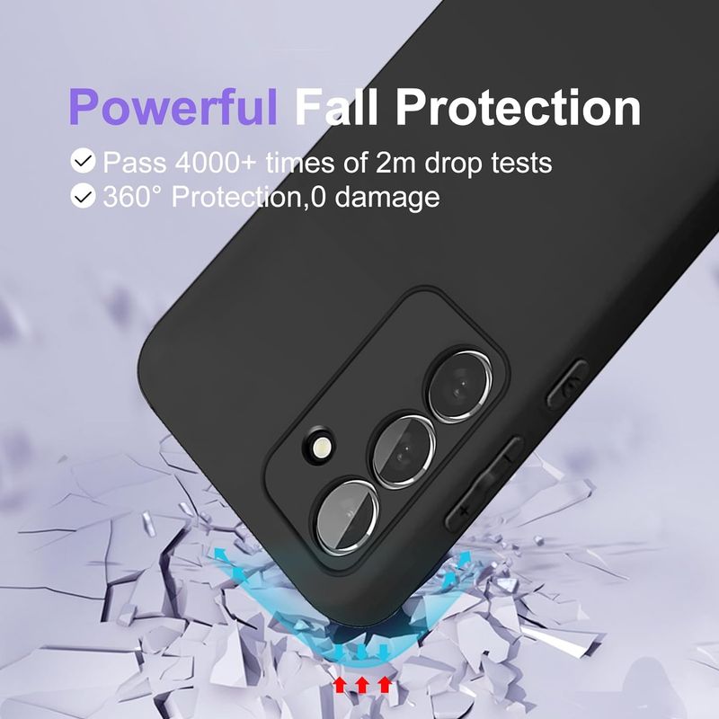 Laptop, Telefoane si Tablete - Telefoane mobile si accesorii - Accesorii Telefoane - Huse telefoane - Husa Soft Touch, slim, anti soc, compatibila cu Samsung Galaxy S23 Fe, Negru Tpu - Infinity.ro