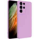 Laptop, Telefoane si Tablete - Telefoane mobile si accesorii - Accesorii Telefoane - Huse telefoane - Husa Soft Touch, slim, ALC Mobile, anti soc, compatibila cu Samsung Galaxy S22 Ultra, Lila Tpu - Infinity.ro
