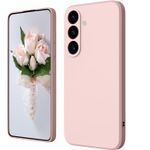 Laptop, Telefoane si Tablete - Telefoane mobile si accesorii - Accesorii Telefoane - Huse telefoane - Husa Soft Touch, slim, ALC Mobile, anti soc, compatibila cu Samsung Galaxy S24 Plus, Roz Pudra Tpu - Infinity.ro