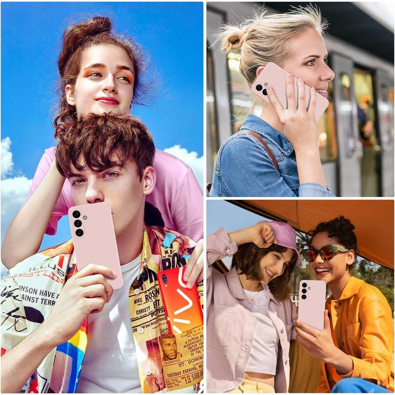 Laptop, Telefoane si Tablete - Telefoane mobile si accesorii - Accesorii Telefoane - Huse telefoane - Husa Soft Touch, slim, ALC Mobile, anti soc, compatibila cu Samsung Galaxy S24 Plus, Roz Pudra Tpu - Infinity.ro