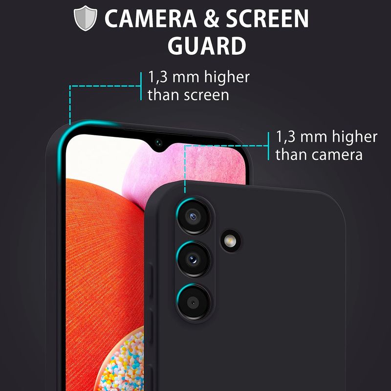 Laptop, Telefoane si Tablete - Telefoane mobile si accesorii - Accesorii Telefoane - Huse telefoane - Husa Soft Touch, slim, ALC Mobile, anti soc, compatibila cu Samsung Galaxy A14 4G / 5G, Negru Tpu - Infinity.ro