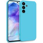Laptop, Telefoane si Tablete - Telefoane mobile si accesorii - Accesorii Telefoane - Huse telefoane - Husa Soft Touch, slim, ALC Mobile, anti soc, compatibila cu Samsung Galaxy A35, Albastru Deschis Tpu - Infinity.ro