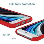 Laptop, Telefoane si Tablete - Telefoane mobile si accesorii - Accesorii Telefoane - Huse telefoane - Husa Liquid soft touch compatibila cu Apple IPhone 7 / 8 / SE 2020, Red - ALC® - Infinity.ro