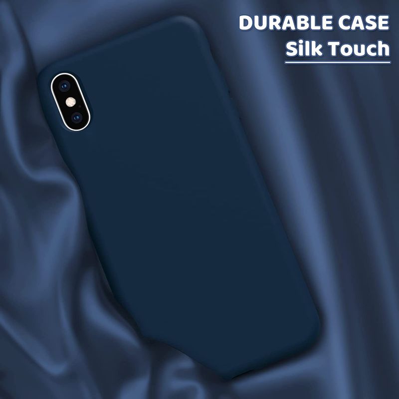 Laptop, Telefoane si Tablete - Telefoane mobile si accesorii - Accesorii Telefoane - Huse telefoane - Husa Liquid soft touch compatibila cu Apple IPhone Xr, Albastru - ALC® - Infinity.ro
