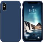 Laptop, Telefoane si Tablete - Telefoane mobile si accesorii - Accesorii Telefoane - Huse telefoane - Husa Liquid soft touch compatibila cu Apple IPhone Xr, Albastru - ALC® - Infinity.ro