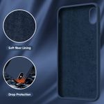 Laptop, Telefoane si Tablete - Telefoane mobile si accesorii - Accesorii Telefoane - Huse telefoane - Husa Liquid soft touch compatibila cu Apple IPhone Xr, Albastru - ALC® - Infinity.ro
