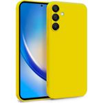 Laptop, Telefoane si Tablete - Telefoane mobile si accesorii - Accesorii Telefoane - Huse telefoane - Husa Soft Touch, slim, ALC Mobile, anti soc, compatibila cu Samsung Galaxy A55, Galben Tpu - Infinity.ro