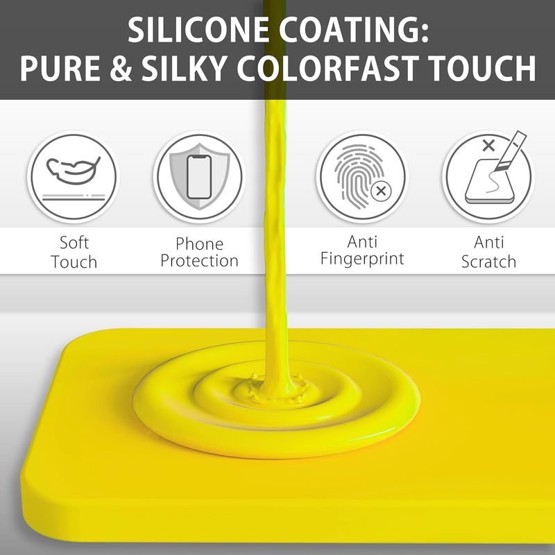 Laptop, Telefoane si Tablete - Telefoane mobile si accesorii - Accesorii Telefoane - Huse telefoane - Husa Soft Touch, slim, ALC Mobile, anti soc, compatibila cu Samsung Galaxy A55, Galben Tpu - Infinity.ro