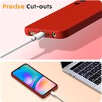 Laptop, Telefoane si Tablete - Telefoane mobile si accesorii - Accesorii Telefoane - Huse telefoane - Husa Soft Touch, slim, ALC Mobile, anti soc, compatibila cu Samsung Galaxy A05S, Rosu Tpu - Infinity.ro