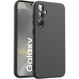 Husa Soft Touch, slim, ALC Mobile, anti soc, compatibila cu Samsung Galaxy S25 Plus, Negru Tpu