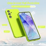 Laptop, Telefoane si Tablete - Telefoane mobile si accesorii - Accesorii Telefoane - Huse telefoane - Husa Soft Touch, slim, ALC Mobile, anti soc, compatibila cu Samsung Galaxy A55, Verde Neon Tpu - Infinity.ro