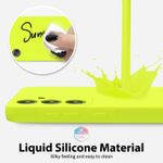 Laptop, Telefoane si Tablete - Telefoane mobile si accesorii - Accesorii Telefoane - Huse telefoane - Husa Soft Touch, slim, ALC Mobile, anti soc, compatibila cu Samsung Galaxy A55, Verde Neon Tpu - Infinity.ro