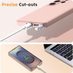 Laptop, Telefoane si Tablete - Telefoane mobile si accesorii - Accesorii Telefoane - Huse telefoane - Husa Soft Touch, slim, ALC Mobile, anti soc, compatibila cu Samsung Galaxy S25 Ultra, Roz Pal Tpu - Infinity.ro