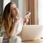 Laptop, Telefoane si Tablete - Telefoane mobile si accesorii - Accesorii Telefoane - Huse telefoane - Husa Soft Touch, slim, ALC Mobile, anti soc, compatibila cu Samsung Galaxy S25 Ultra, Roz Pal Tpu - Infinity.ro