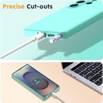 Laptop, Telefoane si Tablete - Telefoane mobile si accesorii - Accesorii Telefoane - Huse telefoane - Husa Soft Touch, slim, ALC Mobile, anti soc, compatibila cu Samsung Galaxy S25 Ultra, Turqoise Tpu - Infinity.ro