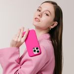 Laptop, Telefoane si Tablete - Telefoane mobile si accesorii - Accesorii Telefoane - Huse telefoane - Husa Soft Touch, slim, ALC Mobile, anti soc, compatibila cu IPhone 16 Pro Max, Roz Neon Tpu - Infinity.ro
