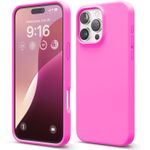 Laptop, Telefoane si Tablete - Telefoane mobile si accesorii - Accesorii Telefoane - Huse telefoane - Husa Soft Touch, slim, ALC Mobile, anti soc, compatibila cu IPhone 16 Pro Max, Roz Neon Tpu - Infinity.ro