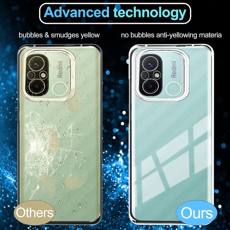 Laptop, Telefoane si Tablete - Telefoane mobile si accesorii - Accesorii Telefoane - Huse telefoane - Husa 360 Xiaomi Redmi 12C - V2 Transparent fata si spate - Infinity.ro