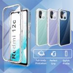 Laptop, Telefoane si Tablete - Telefoane mobile si accesorii - Accesorii Telefoane - Huse telefoane - Husa 360 Xiaomi Redmi 12C - V2 Transparent fata si spate - Infinity.ro