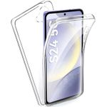 Laptop, Telefoane si Tablete - Telefoane mobile si accesorii - Accesorii Telefoane - Huse telefoane - Husa 360 ALC Mobile, compatibila cu Samsung Galaxy S24, V2 Transparent fata+spate - Infinity.ro