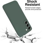 Laptop, Telefoane si Tablete - Telefoane mobile si accesorii - Accesorii Telefoane - Huse telefoane - Husa Soft Touch, slim, ALC Mobile, anti soc, compatibila cu Samsung Galaxy S22, Verde Inchis Tpu - Infinity.ro