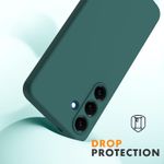 Laptop, Telefoane si Tablete - Telefoane mobile si accesorii - Accesorii Telefoane - Huse telefoane - Husa Soft Touch, slim, ALC Mobile, anti soc, compatibila cu Samsung Galaxy S25 Plus, Verde Inchis Tpu - Infinity.ro