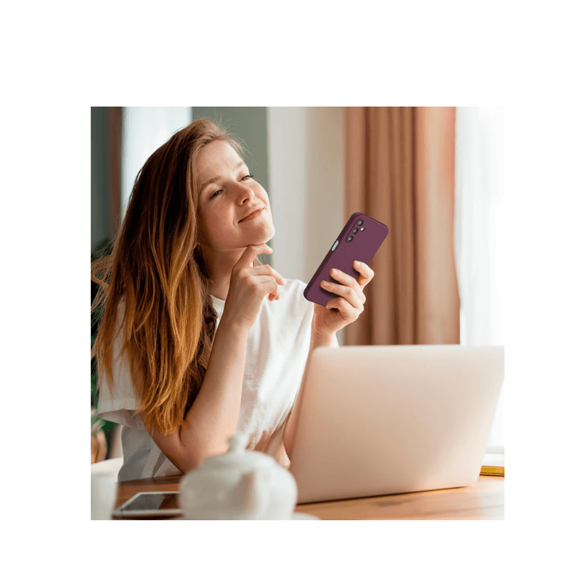Laptop, Telefoane si Tablete - Telefoane mobile si accesorii - Accesorii Telefoane - Huse telefoane - Husa Soft Touch, slim, ALC Mobile, anti soc, compatibila cu Samsung Galaxy A36, Visiniu Tpu - Infinity.ro