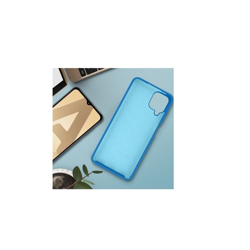 Laptop, Telefoane si Tablete - Telefoane mobile si accesorii - Accesorii Telefoane - Huse telefoane - Husa Liquid soft touch compatibila cu Samsung Galaxy A22 4G, Blue Cobalt, ALC - Infinity.ro