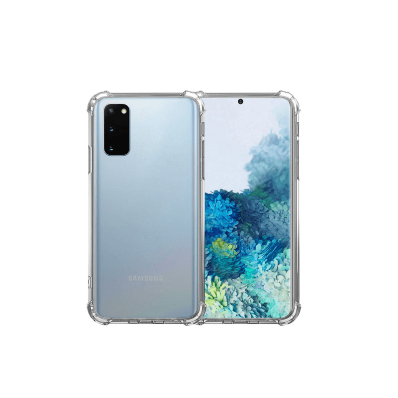 Laptop, Telefoane si Tablete - Telefoane mobile si accesorii - Accesorii Telefoane - Huse telefoane - Husa compatibila Samsung Galaxy S20 Plus - silicon TPU, colturi AntiDrop, Transparenta - Infinity.ro