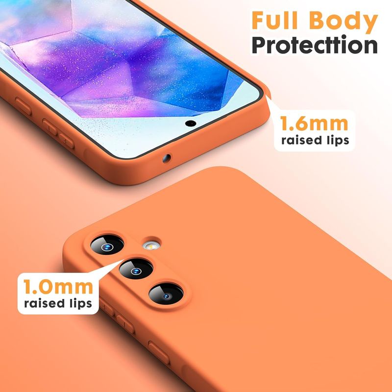 Laptop, Telefoane si Tablete - Telefoane mobile si accesorii - Accesorii Telefoane - Huse telefoane - Husa Soft Touch, slim, ALC Mobile, anti soc, compatibila cu Samsung Galaxy S25, Portocaliu Tpu - Infinity.ro