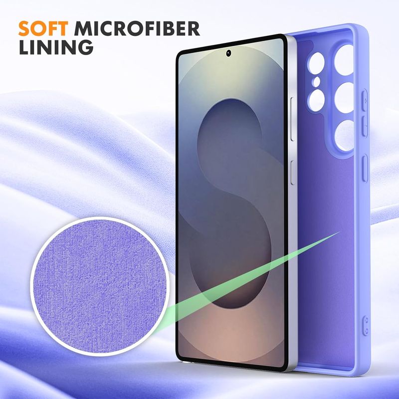 Laptop, Telefoane si Tablete - Telefoane mobile si accesorii - Accesorii Telefoane - Huse telefoane - Husa Soft Touch, slim, ALC Mobile, anti soc, compatibila cu Samsung Galaxy S25 Ultra, Lila Tpu - Infinity.ro