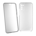Laptop, Telefoane si Tablete - Telefoane mobile si accesorii - Accesorii Telefoane - Huse telefoane - Husa 360 compatibila cu Samsung Galaxy A03s, Transparent fata+spate - Infinity.ro