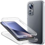 Laptop, Telefoane si Tablete - Telefoane mobile si accesorii - Accesorii Telefoane - Huse telefoane - Husa 360 Xiaomi Redmi 12 4G - V2 Transparent fata si spate - Infinity.ro