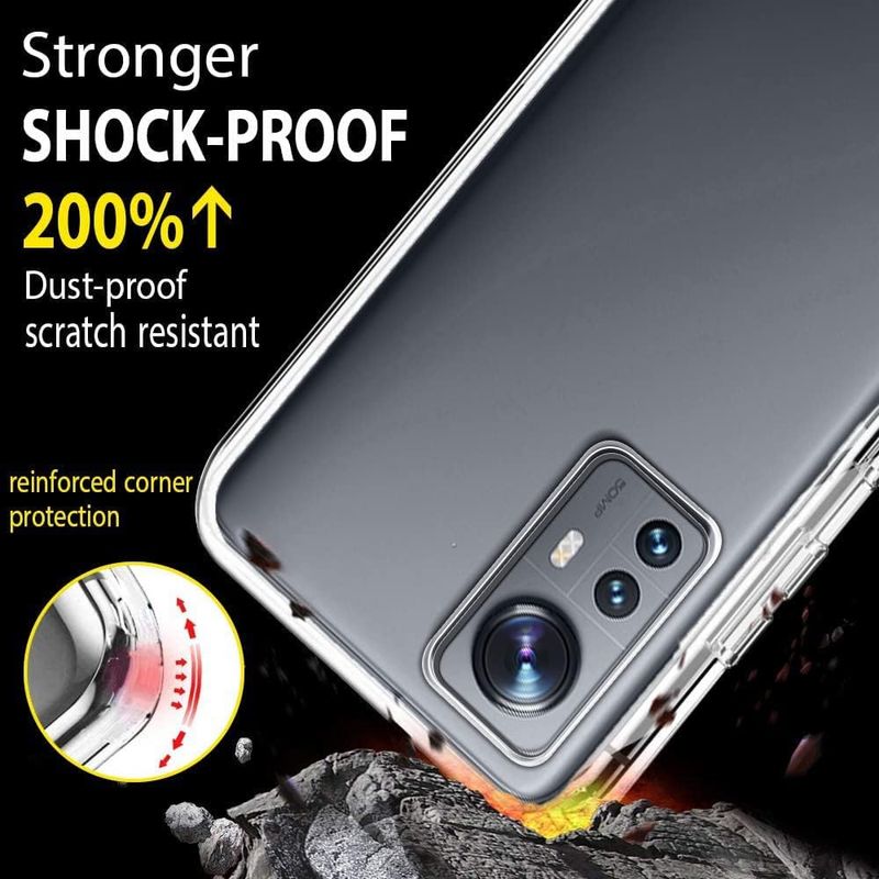 Laptop, Telefoane si Tablete - Telefoane mobile si accesorii - Accesorii Telefoane - Huse telefoane - Husa 360 Xiaomi Redmi 12 4G - V2 Transparent fata si spate - Infinity.ro