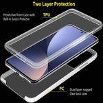 Laptop, Telefoane si Tablete - Telefoane mobile si accesorii - Accesorii Telefoane - Huse telefoane - Husa 360 Xiaomi Redmi 12 4G - V2 Transparent fata si spate - Infinity.ro