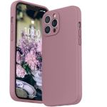 Laptop, Telefoane si Tablete - Telefoane mobile si accesorii - Accesorii Telefoane - Huse telefoane - Husa Liquid soft touch compatibila cu Apple IPhone 13 Pro, Lilac Purple - ALC® - Infinity.ro