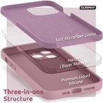 Laptop, Telefoane si Tablete - Telefoane mobile si accesorii - Accesorii Telefoane - Huse telefoane - Husa Liquid soft touch compatibila cu Apple IPhone 13 Pro, Lilac Purple - ALC® - Infinity.ro
