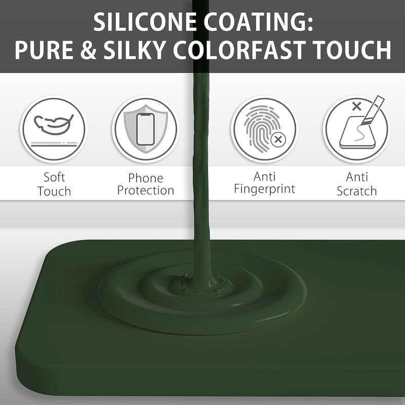 Laptop, Telefoane si Tablete - Telefoane mobile si accesorii - Accesorii Telefoane - Huse telefoane - Husa Soft Touch, slim, ALC Mobile, anti soc, compatibila cu Samsung Galaxy A34 5G, Olive Green Tpu - Infinity.ro