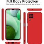 Laptop, Telefoane si Tablete - Telefoane mobile si accesorii - Accesorii Telefoane - Huse telefoane - Husa Soft Touch, slim, ALC Mobile, anti soc, compatibila cu Samsung Galaxy A12, Rosu Tpu - Infinity.ro