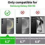 Laptop, Telefoane si Tablete - Telefoane mobile si accesorii - Accesorii Telefoane - Huse telefoane - Husa Soft Touch, slim, ALC Mobile, anti soc, compatibila cu Samsung Galaxy S24, Negru Tpu - Infinity.ro